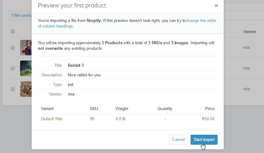 Shopify How to import/export data in CSV files Template Monster Help